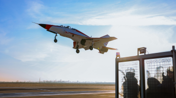 Jet trainers take off for commencement of annual flight training