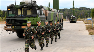 PLA Rocket Force maintains combat readiness