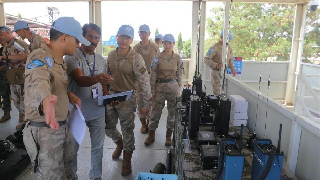 10th Chinese peacekeeping infantry battalion to UNMISS passes UN equipment inspection