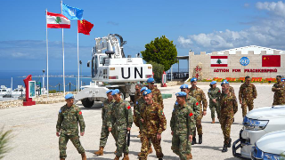 UNIFIL Sector West Commander inspects Chinese peacekeeping camp
