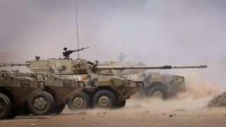 PLA Support Base in Djibouti conducts live-fire training