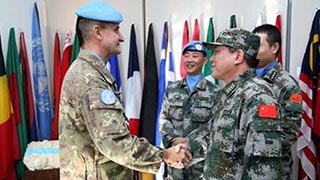 UNIFIL commander wishes Chinese peacekeepers happy Spring Festival