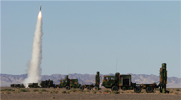 Missile brigade tests HQ-16 medium-range anti-aircraft missile systems