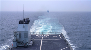 Maritime realistic training held in China's Yellow Sea