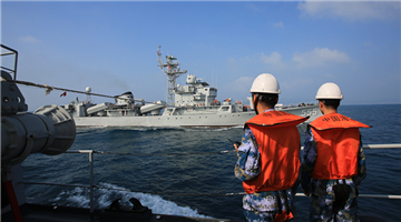 Frigates participate in four-day maritime training