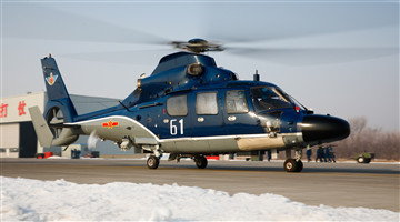 Helicopters carry out flight training course