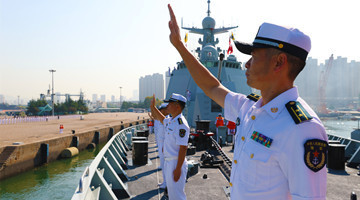 42nd Chinese naval escort taskforce sets off for Gulf of Aden escort mission