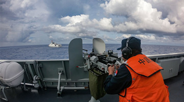 Naval frigate flotilla conducts all-subject training assessment