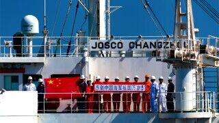 Chinese naval escort taskforce returns home